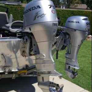 Honda 75 HP Outboard Motor 